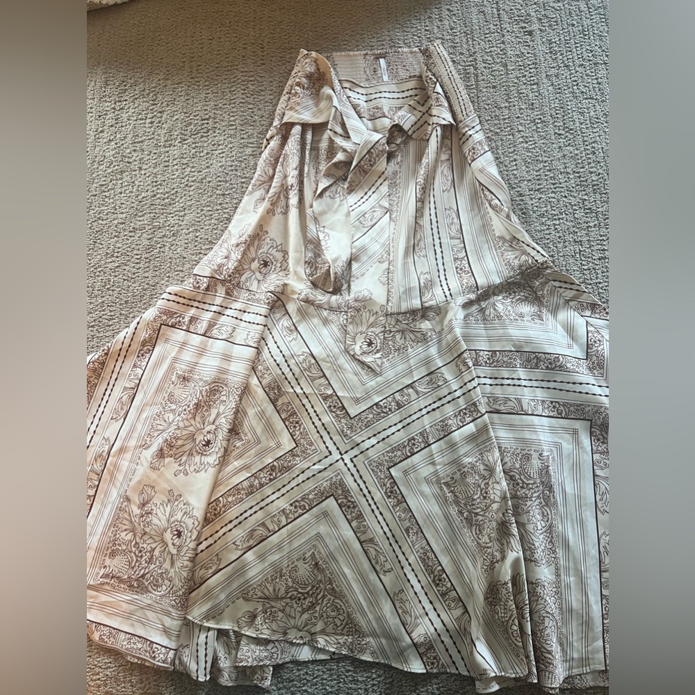 Free People maxi skirt